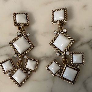 Oscar De La Renta earrings